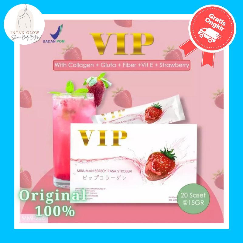 Collagen Pemutih Badan Ampuh Minuman Serbuk  Original Bpom