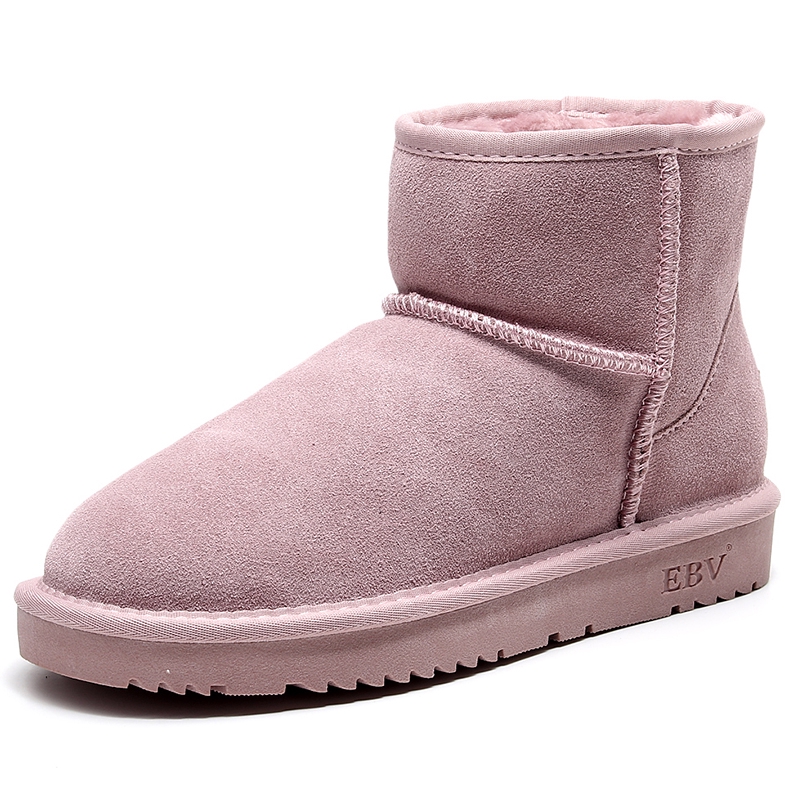 short boots with fur