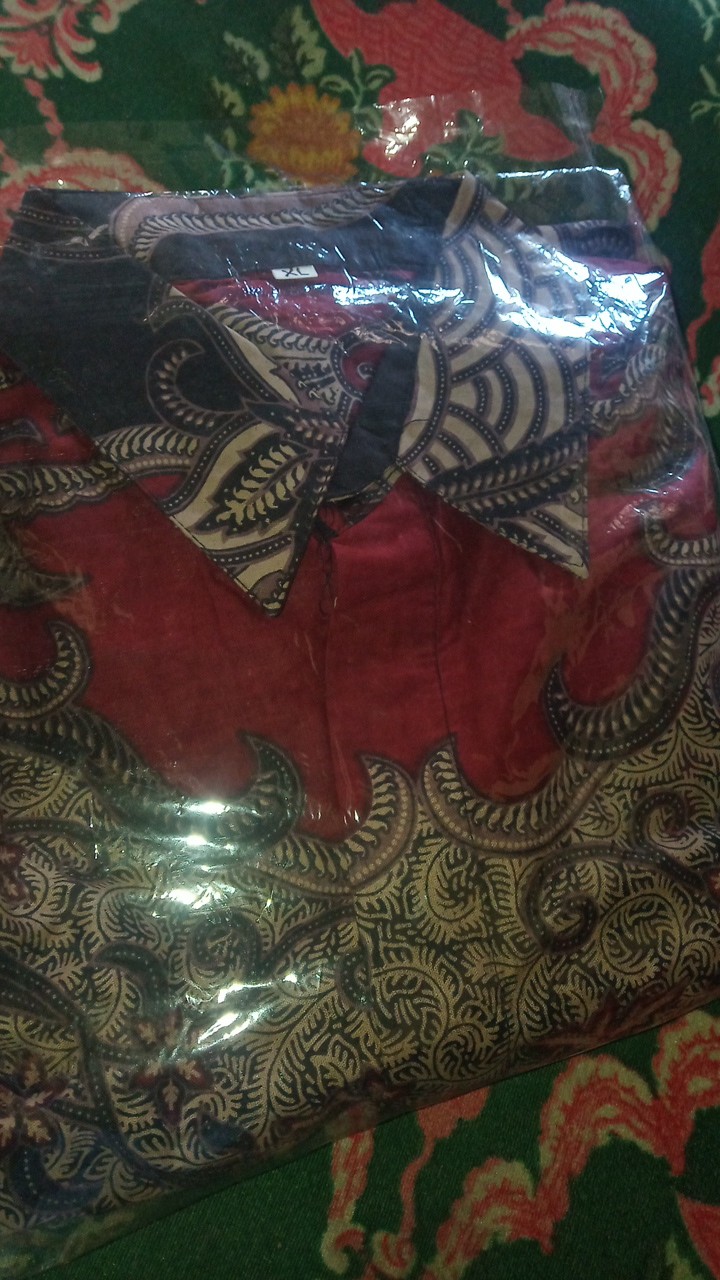 Batik Pria / Batik / Kemeja Lengan Panjang Size M L Xl Xxl Atasan Batik Seragam Terlaris