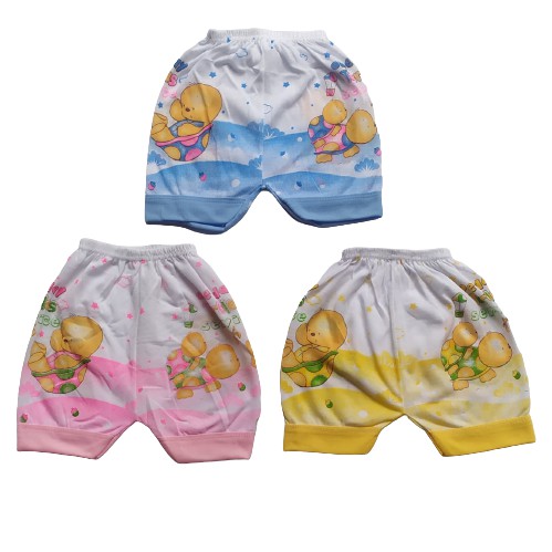 3 PCS Celana pendek bayi / celana anak / celana bayi / celana murah