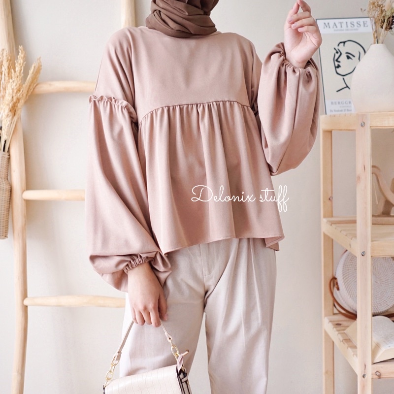 Rebecca crop blouse