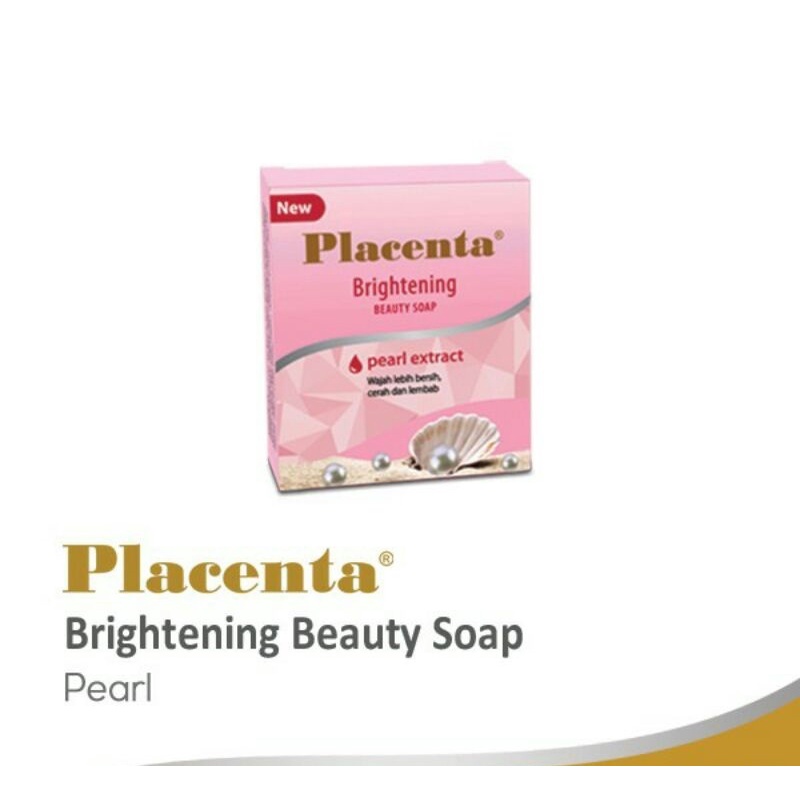 Placenta Brightening Soap 80gr