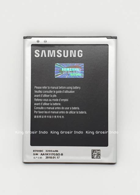 Baterai Samsung Mega 6.3 I9200 I9205 Original 100% Battery Batre Mega 6,3