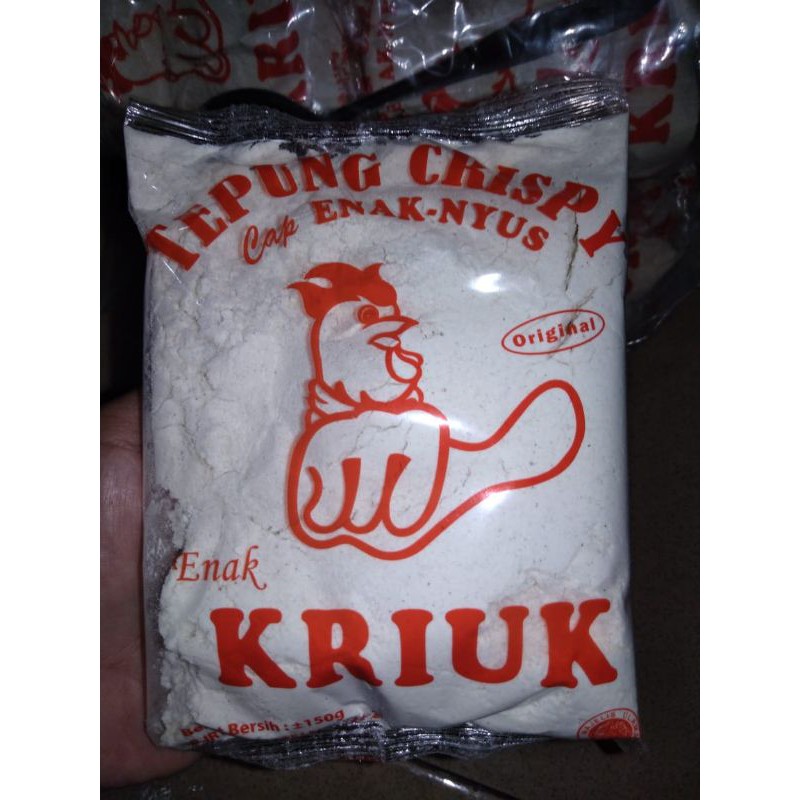 

Tepung kriuk / TEPUNG KRIUK CAP ENAK-NYUS/tepung Kriuk promo/terung kriuk murah