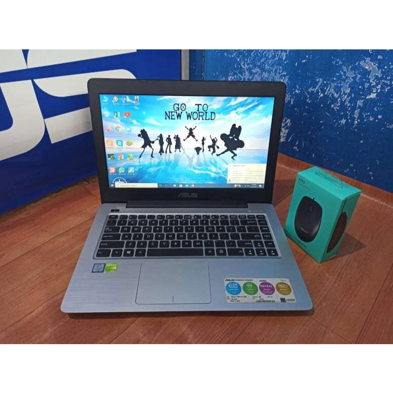 Laptop Asus i7 8GB 480GB SSD Second Bekas