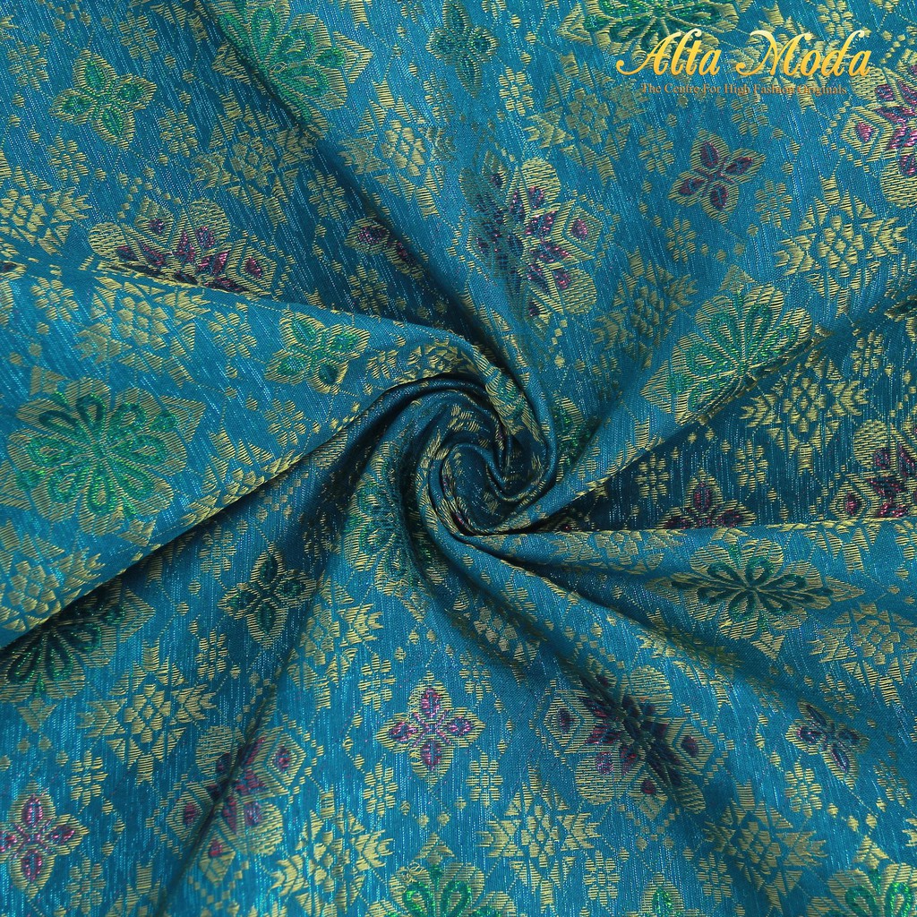

Alta Moda Songket Motif Palembang Klasik Light Blue (1M)