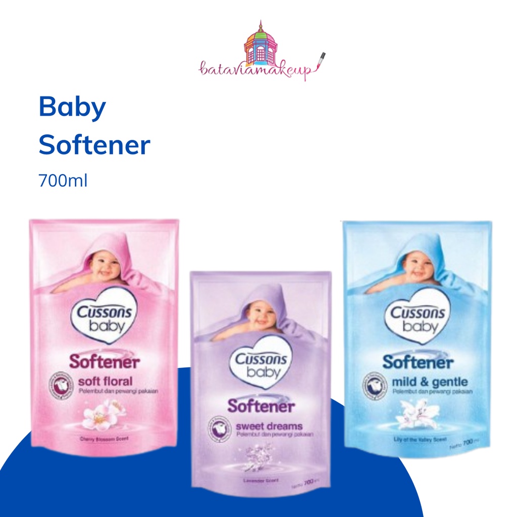 Cussons Baby Softener 700ml ALL VARIAN/Cusson pelembut bayi/Pembersih Pakaian Bayi/Pewangi Baju Bayi