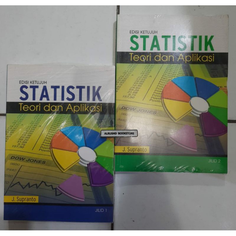 Buku (ORI 100%) STATISTIK (Teori dan Aplikasi) J. Supranto