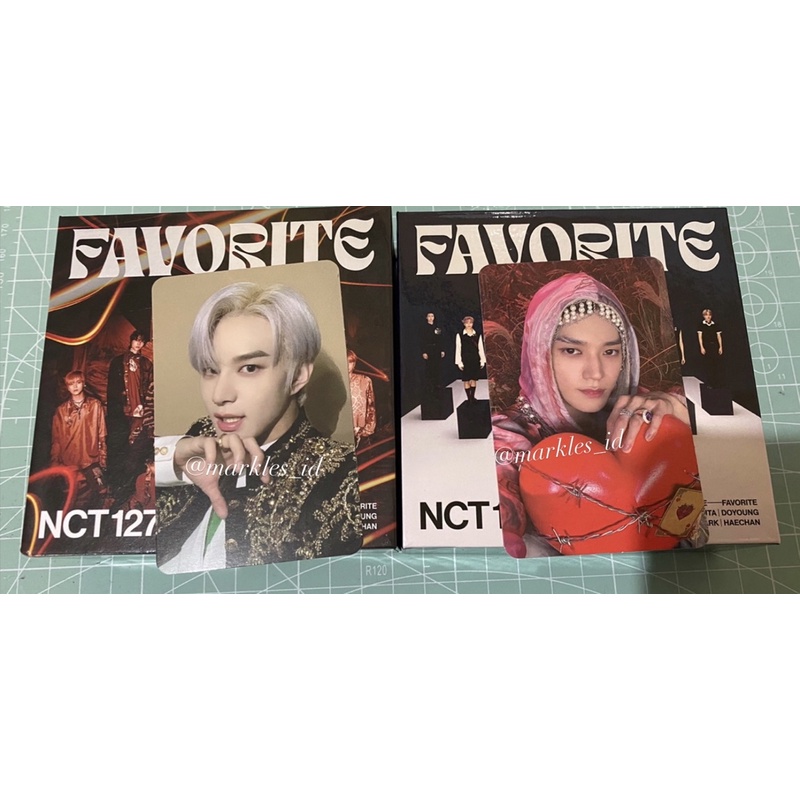 NCT 127 KIHNO FAVORITE POETIC TRAGIC JUNGWOO TAEYONG PC UNSEALED KIT ALBUM PHOTOCARD PHOTO CARD