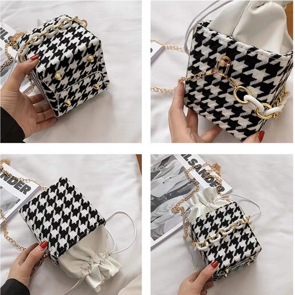 MV_Marvelouz MV137510 tas SELEMPANG MinI Serut Stylish wanita import terbaru 1kg bisa 2 tas CR7510 JT5101