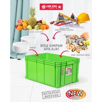 LION STAR Forte Crate 202 Container Box 65 Liter IC - 32 (P 625 x L 425 x H 300 mm)