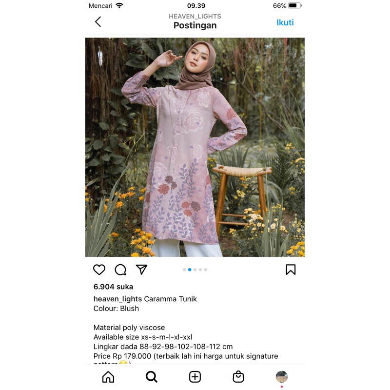 Carrama Tunik HeavenLights