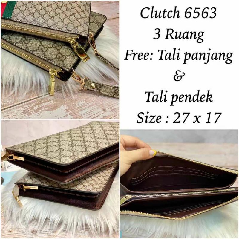 HANDBAGS Winter 6563 Clutch 3 Ruang IMPORTT SEMPREM