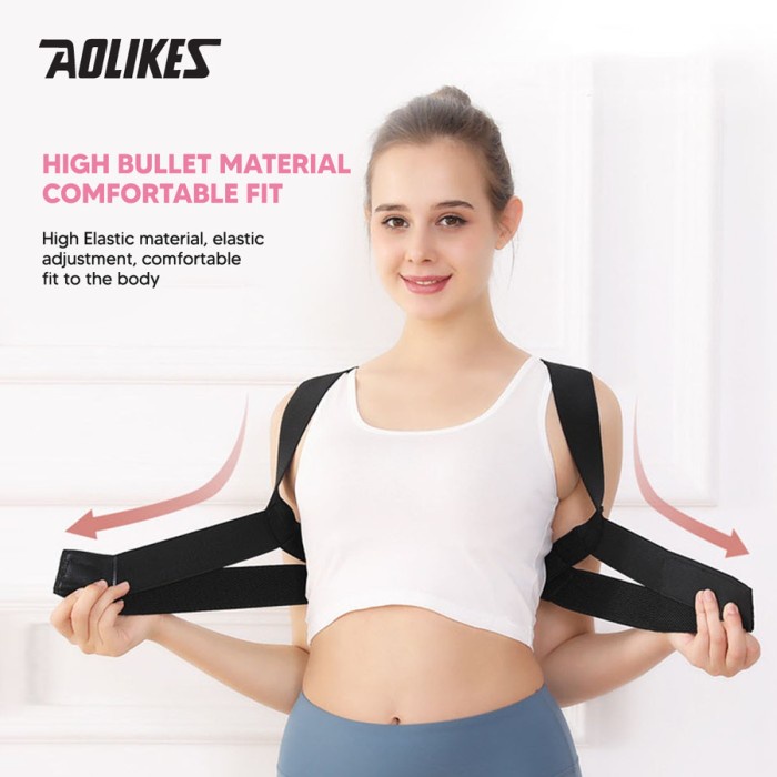 Aolikes 3109 Terapi Koreksi Postur Body Support Corrector Penegak Bungkuk Posture