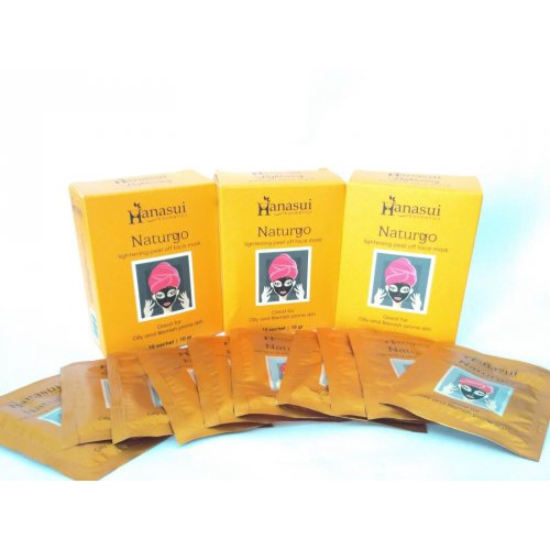 ⭐️ Jendela Kosmetik ⭐️ Masker Hanasui / Masker Naturgo / Naturgo / Hanasui Naturgo / Masker Muka / Masker black / Masker Gold ( 11 )