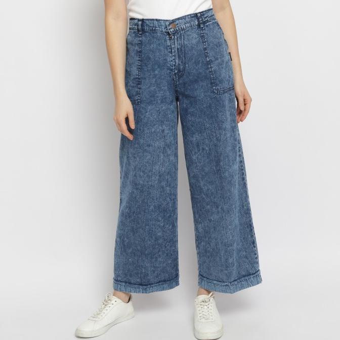 SDR KULOT JEANS TM celana panjang jeans denim wanita