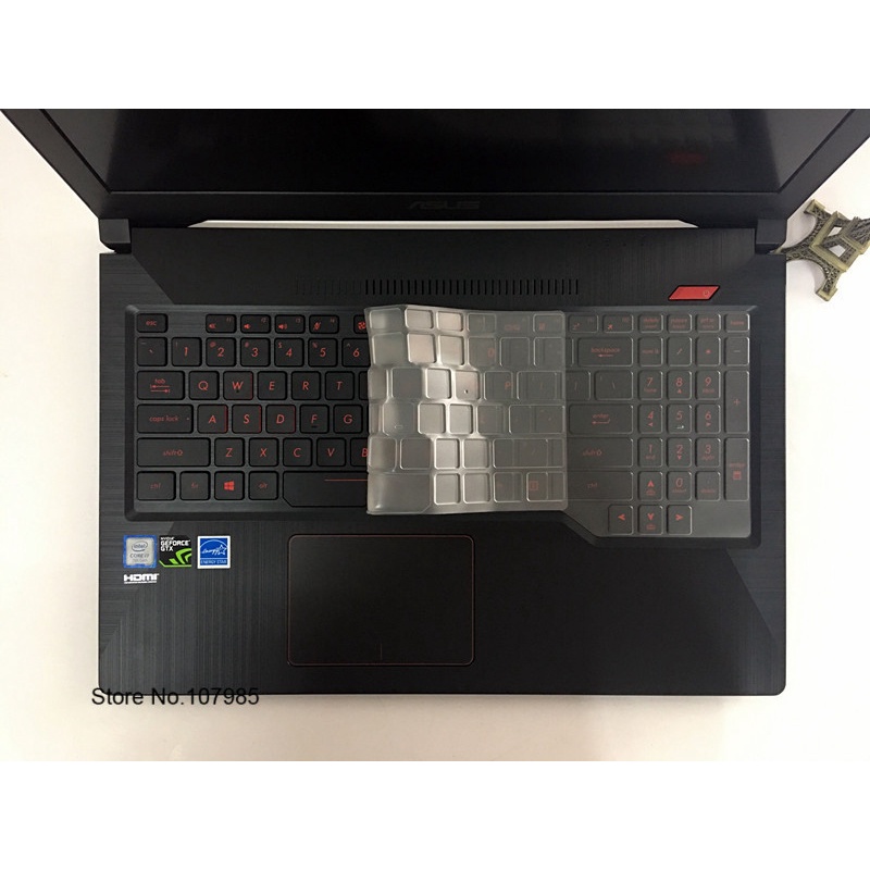 Skin Cover Keyboard Bahan TPU Transparan 17.3 &quot;Untuk ASUS TUF Gaming fx705 fx705d FX705DU FX705DD FX705DT Fx705Gxdge Fx5Dt