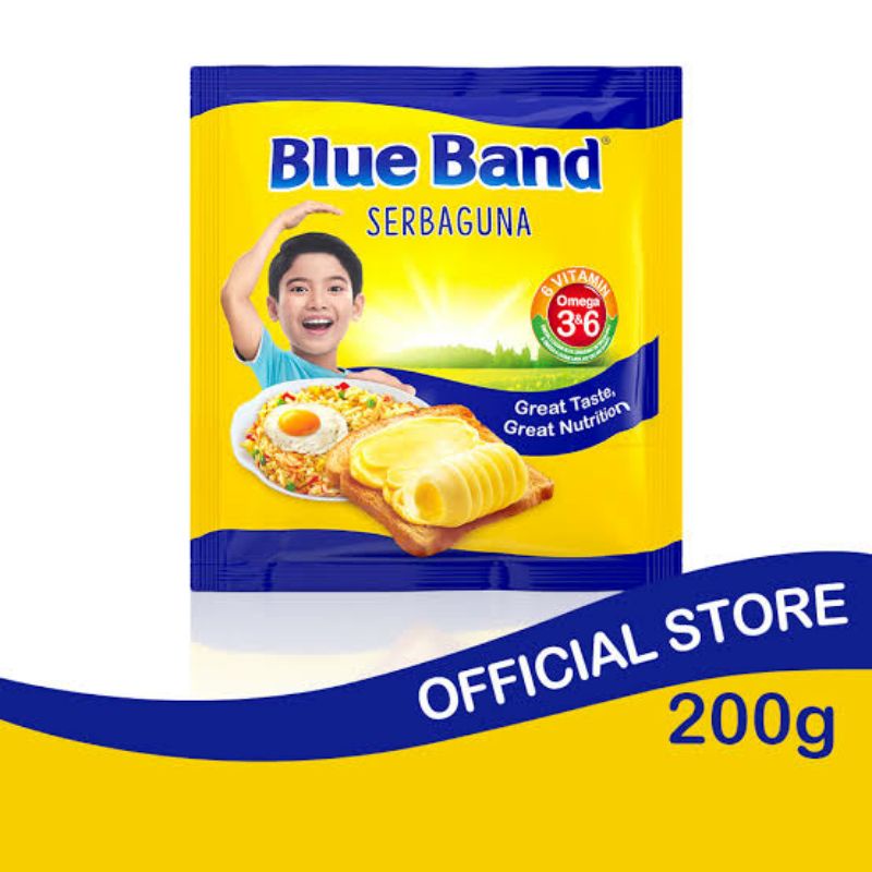 

Mentega blue band sachet 200gr