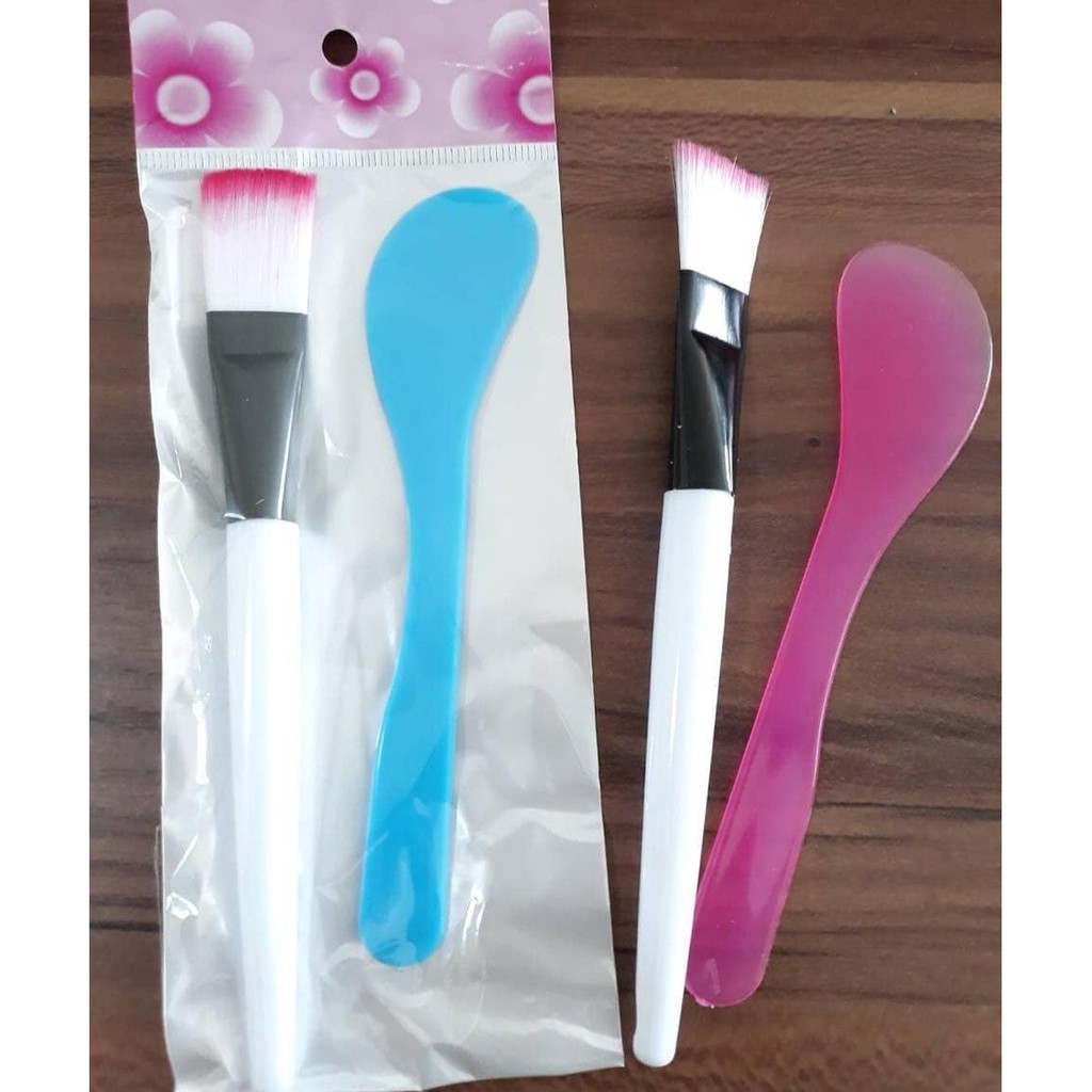 Spatula + Kuas Masker