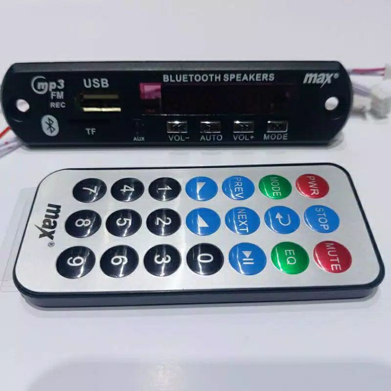 BT MAX kit mp3 car bluetooth, aux, usb, line in, radio 12-5 volt