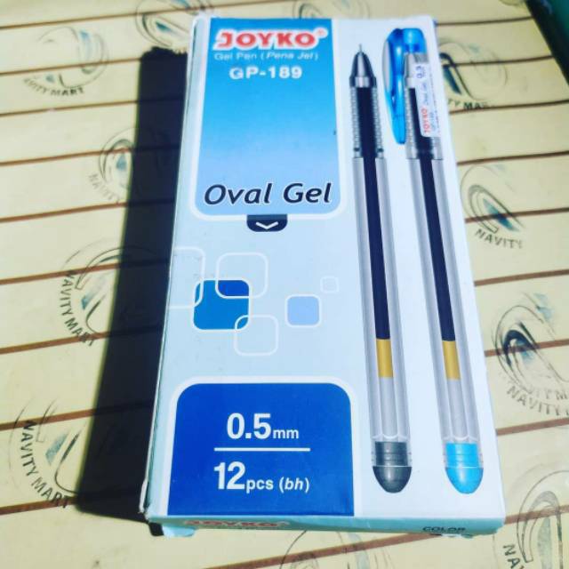 

Pulpen JOYKO OVAL Gel GP-189 (12 Pcs)