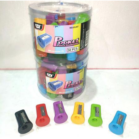 

Rautan Serutan Sharpener Peruncingan Pensil SDI No 0126