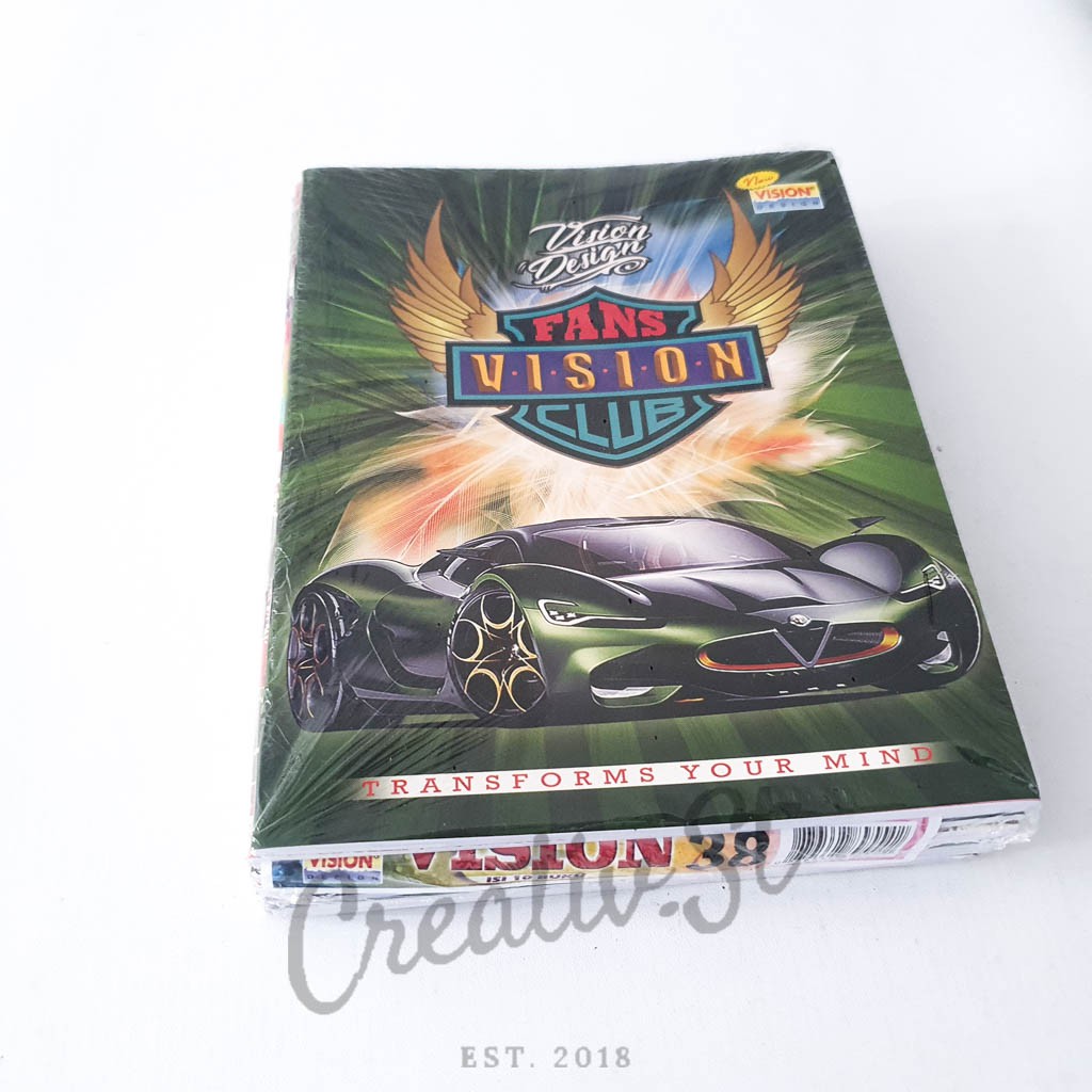 

VISION Buku Tulis Boxi B5 42 Lembar (6 Pcs)