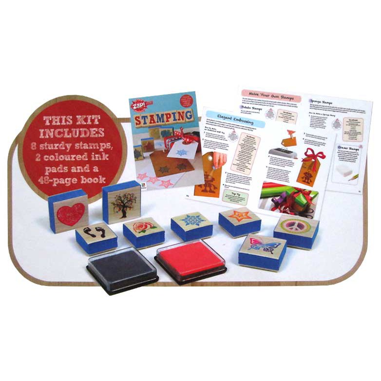 

Buku Stamp Zap! Stamping Complete Kit + Guidance Book