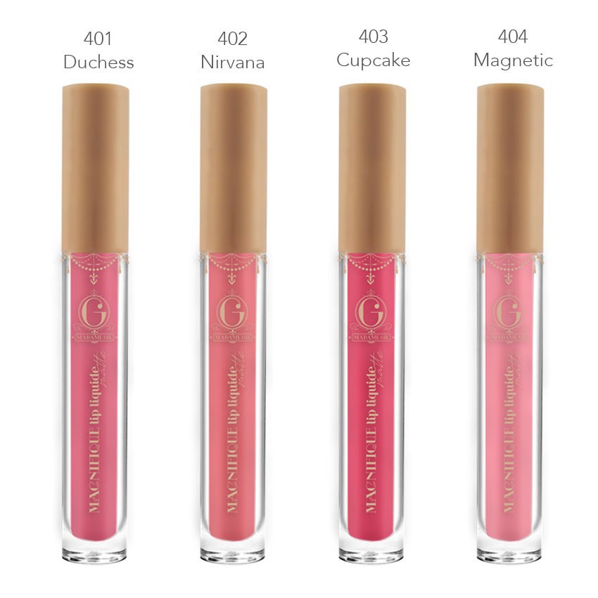 Madame Gie Magnifique Lip Liquide Matte Classic Series &amp; Nude Series