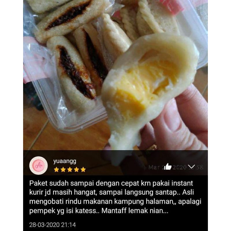 

Pempek Telur isi 5 pcs