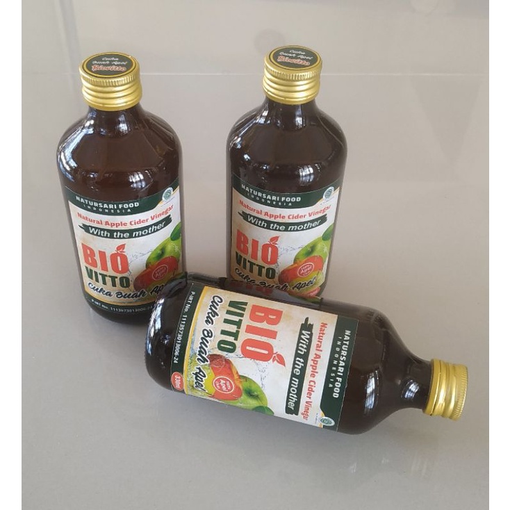 

Cuka Apel Batu BIOVITTO 330 ml