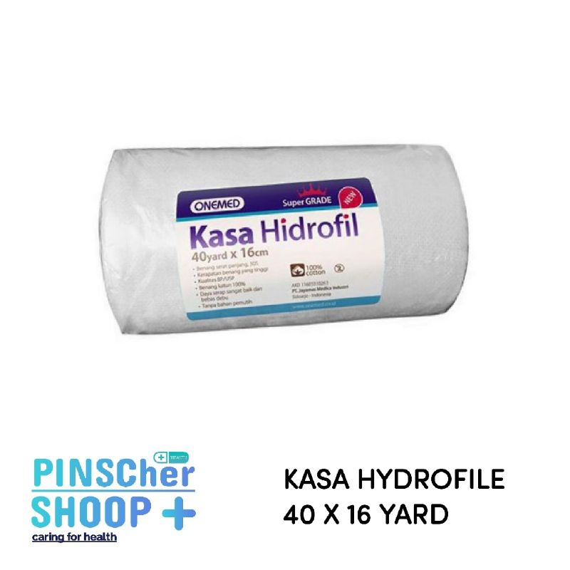 Kasa Hidrofil 40 Yard x 16 Cm Kasa Roll Onemed