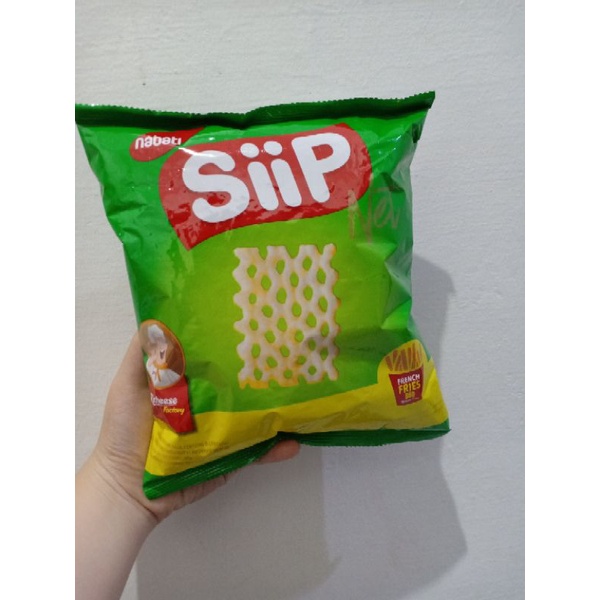 

Nabati Siip Net BBQ 65gr/makanan ringan rasa kentang BBQ