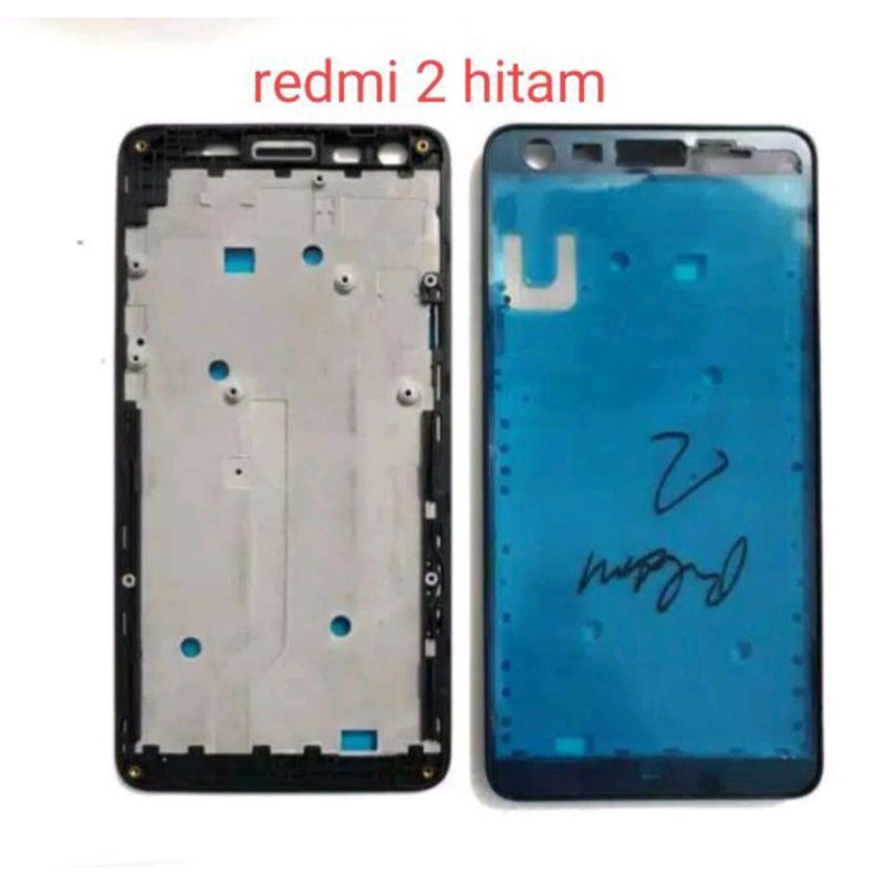 FRAME LCD TULANG TENGAH TATAKAN LCD XIAOMI REFMI 2 / 2S  /2A / 2 PRIME ORIGINAL