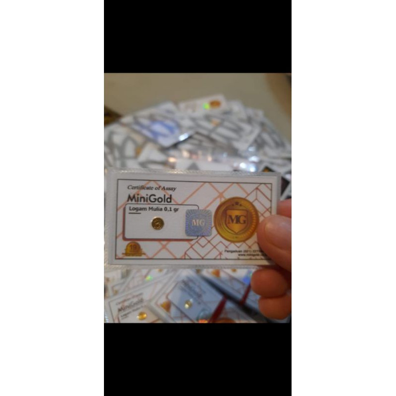 Minigold 0,1gram
