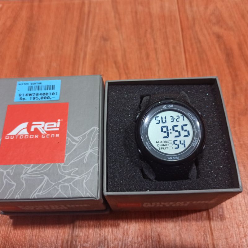 Jam Tangan Rei Guntur Original Jam Tahan Air Rei