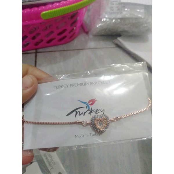 gelang turkey premium bracelet