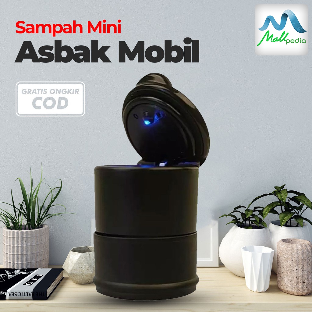 Vipro Aksesoris Mobil TeMPRO1t SaMPRO1h Mini Asbak Mobil Asbak Rokok Unik Asbak Roko Portable Car Organizer MPRO1