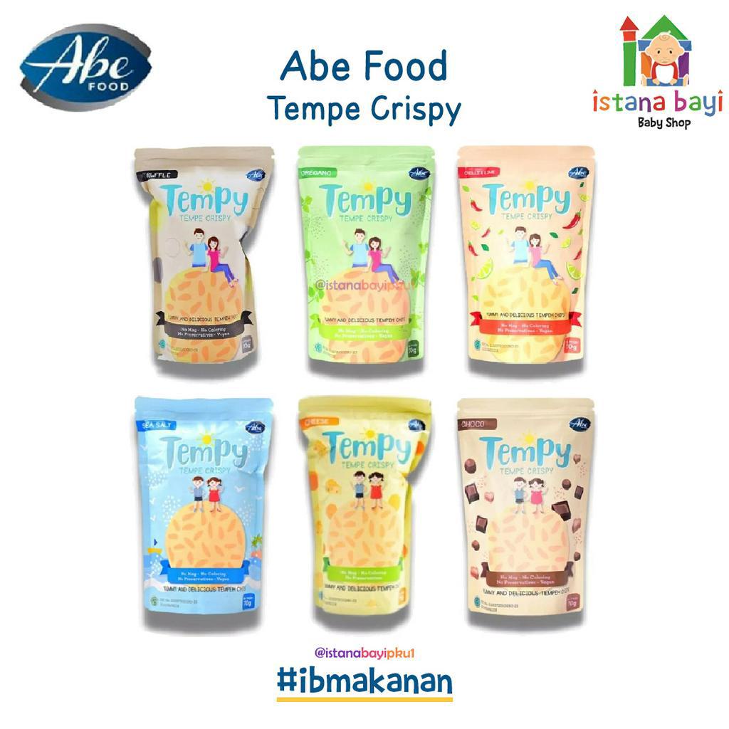 Abe Food Tempy Tempe Crispy 70Gr - Snack Anak - Makanan anak