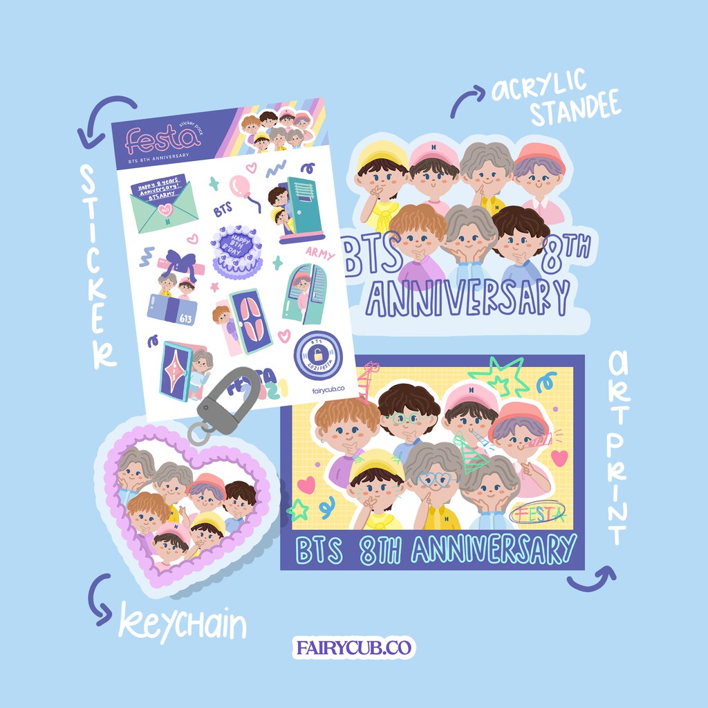 BTS FESTA KIT SET