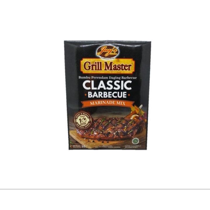 

Jay's Grill Master Classic BBQ Marinade Mix/Bumbu Daging/JAYS