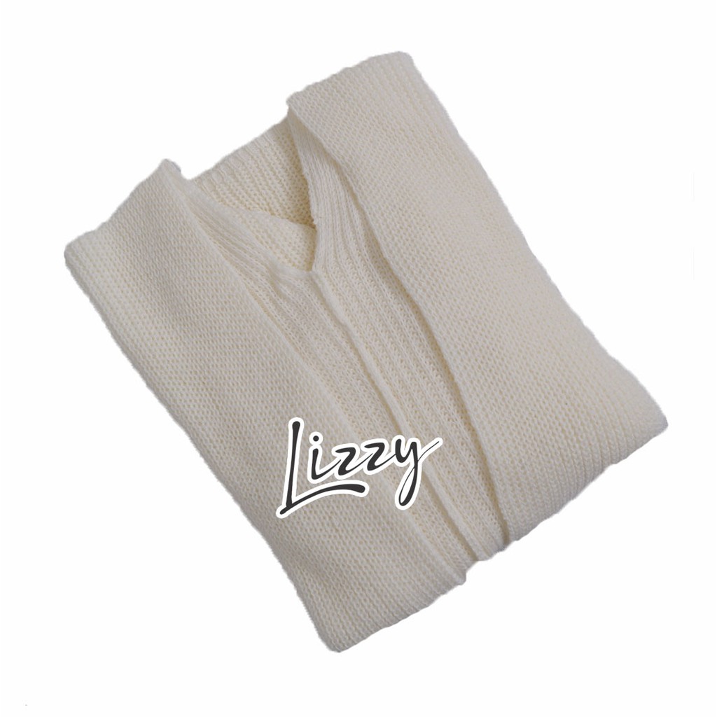 Lizzy - OVERSIZED LAVELLA CARDIGAN PREMIUM-Off white