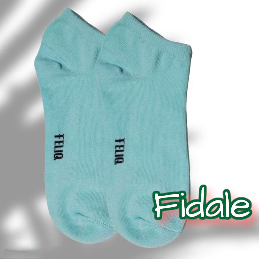 Kaos Kaki Semata Kaki Sport pria dan wanita dewasa/Kaos Kaki Polos Tebal/Kaos Kaki Pendek/Kaos Kaki olah raga-HIJAU MUDA