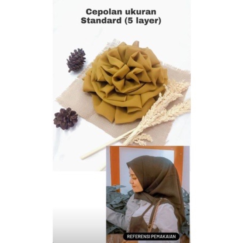 cepolan hijab jumbo anti pusing BY DYOURA