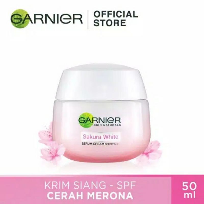 [50ml] Garnier Sakura Glow Hyaluron Serum Cream SPF 30 | Day Cream