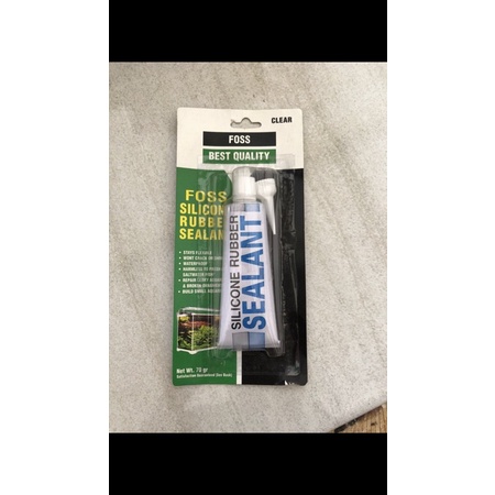 

Lem silicon clear 70 gram / sealant kaca