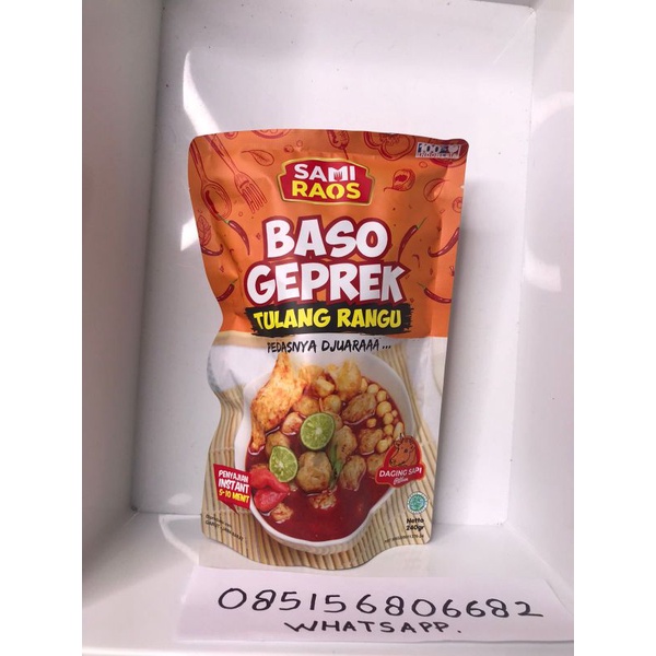

baso aci geprek