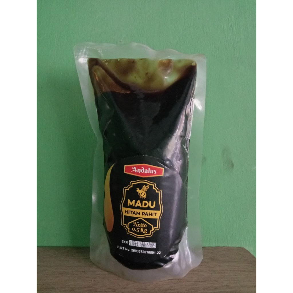 

Madu hitam pahit 1/2kg reffil andalus