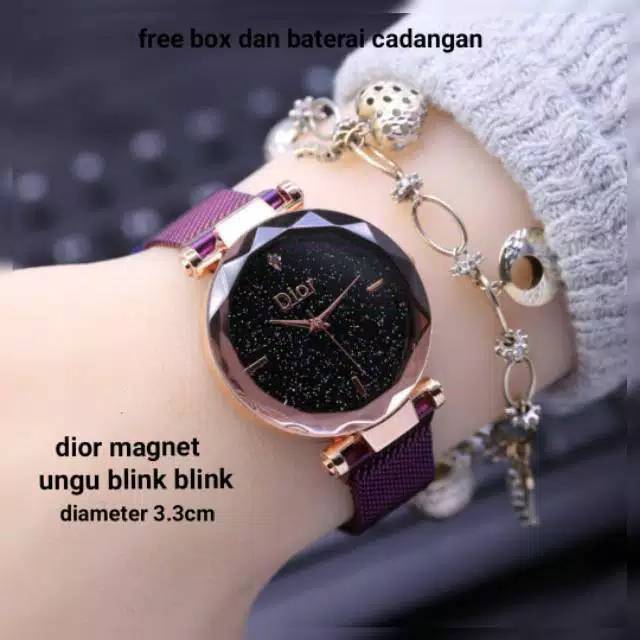 Ready 4 Warna Terbaru Diyor magnet jam tangan wanita romawi D427