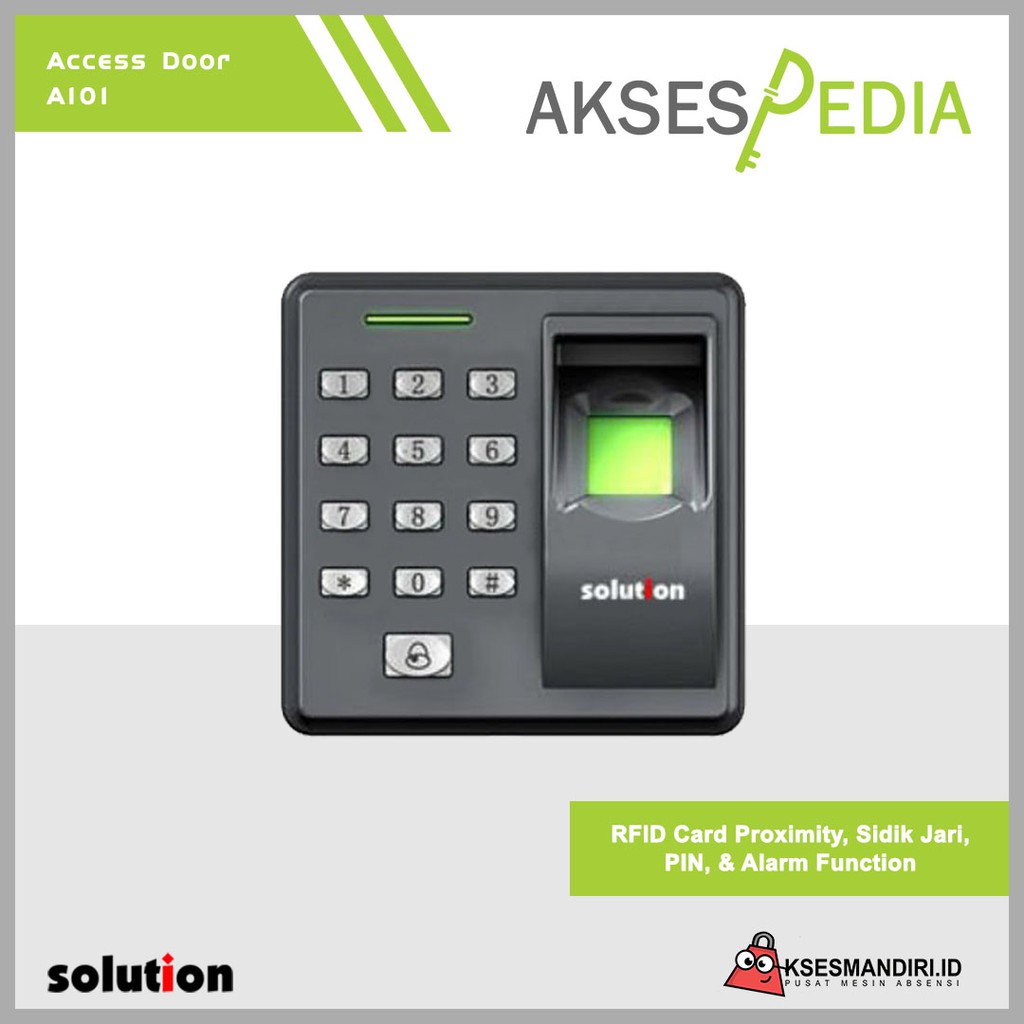 Mesin Absensi Fingerprint dan Access Door Solution A101